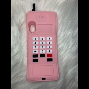 Pink IPhone XR case